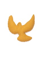 Kidsdepot Vilten vogel | Okergeel