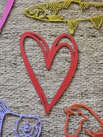 Joeff Joeff | Muuss |  Hartje - donkerrood