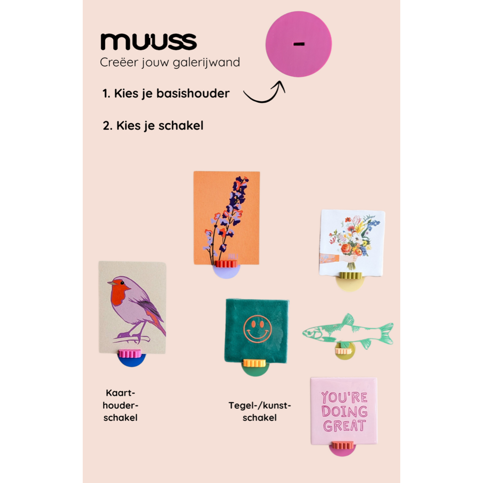 Joeff Joeff | Muuss |  Hartje - donkerrood