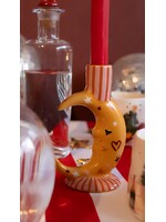 All the luck in the world Kaarsenhouder | Maan