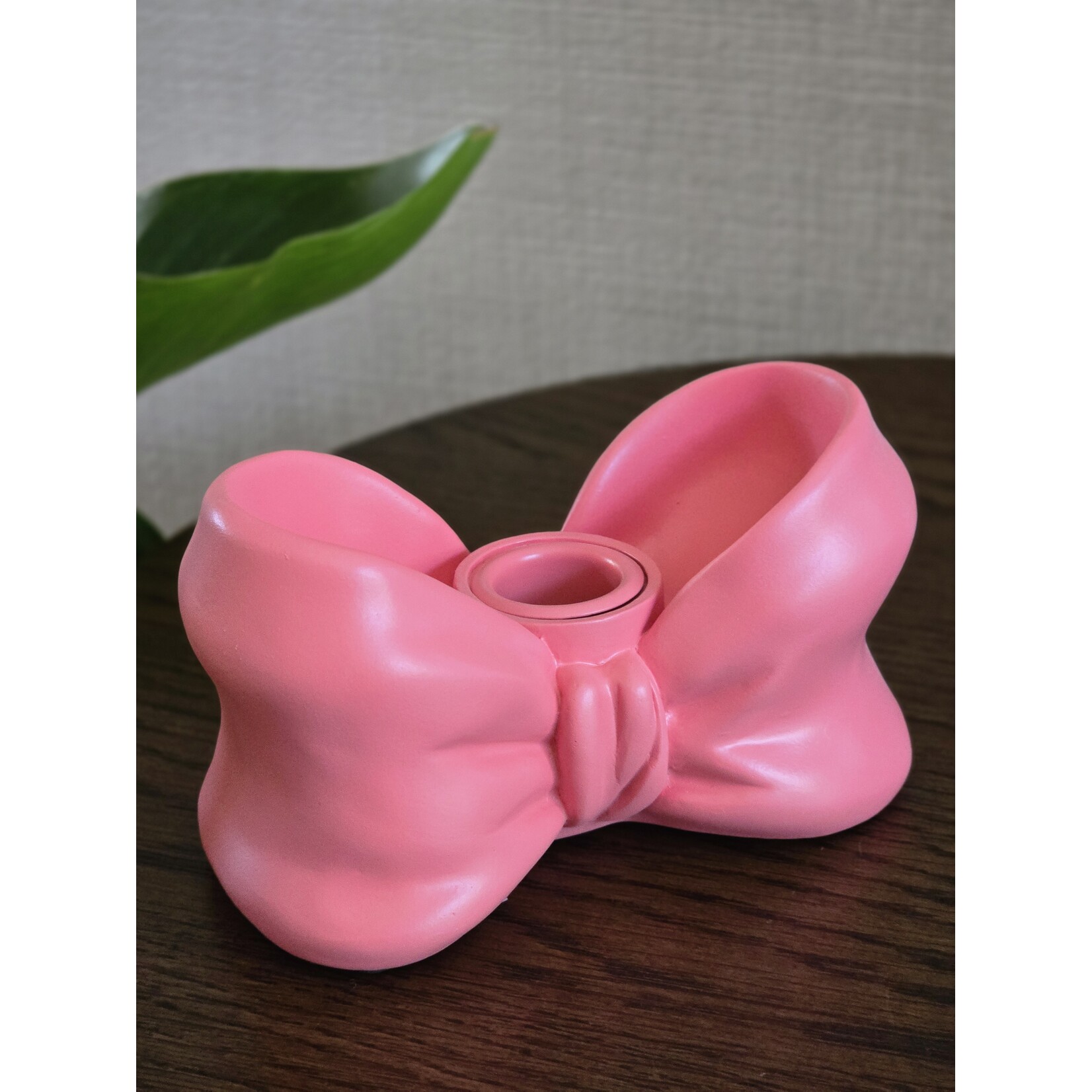 Kandelaar | Strik | Roze