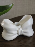 Kandelaar | Strik | Wit