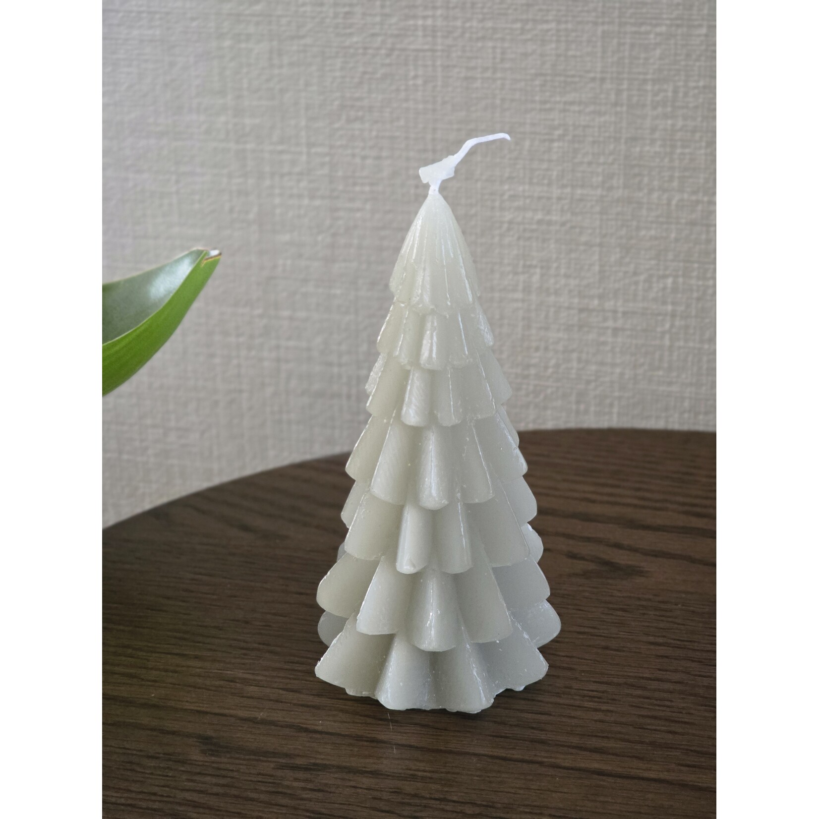 Rustik Lys Kerstboom kaars | Klein | Eucalyptus