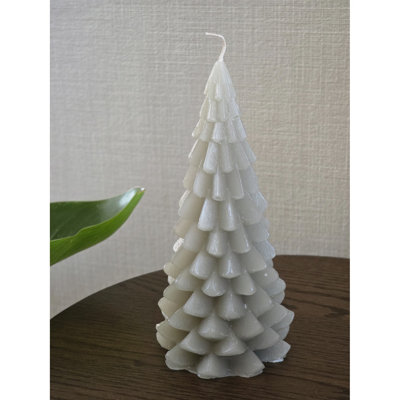 Rustik Lys Kerstboom kaars | Groot | Eucalyptus
