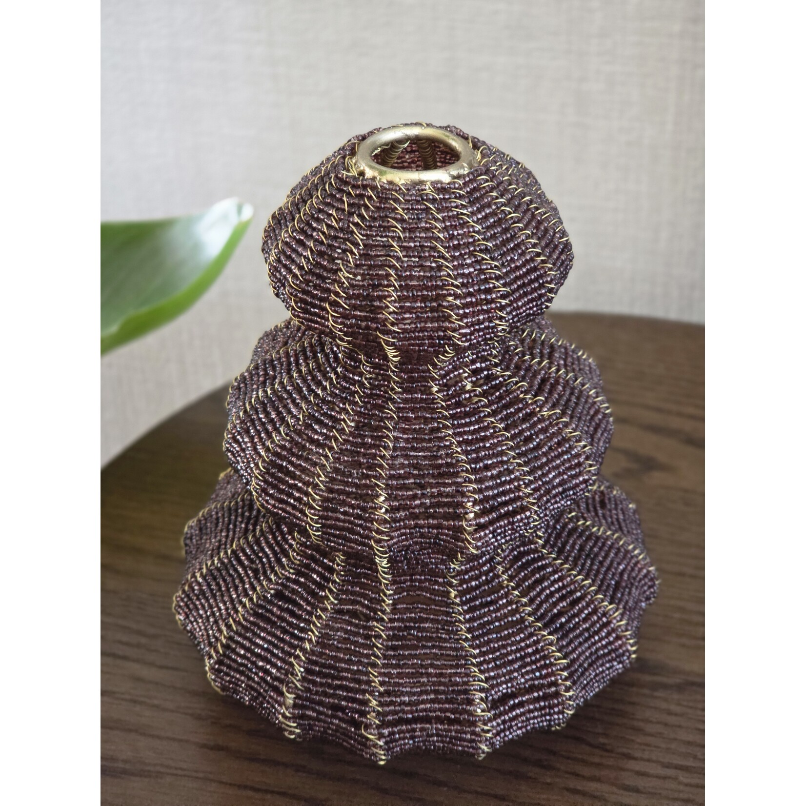 Light & living Waxinelichthouder | Kerstboom | Kralen