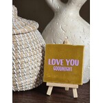 By trendz Tegeltje | Love you, goodnight