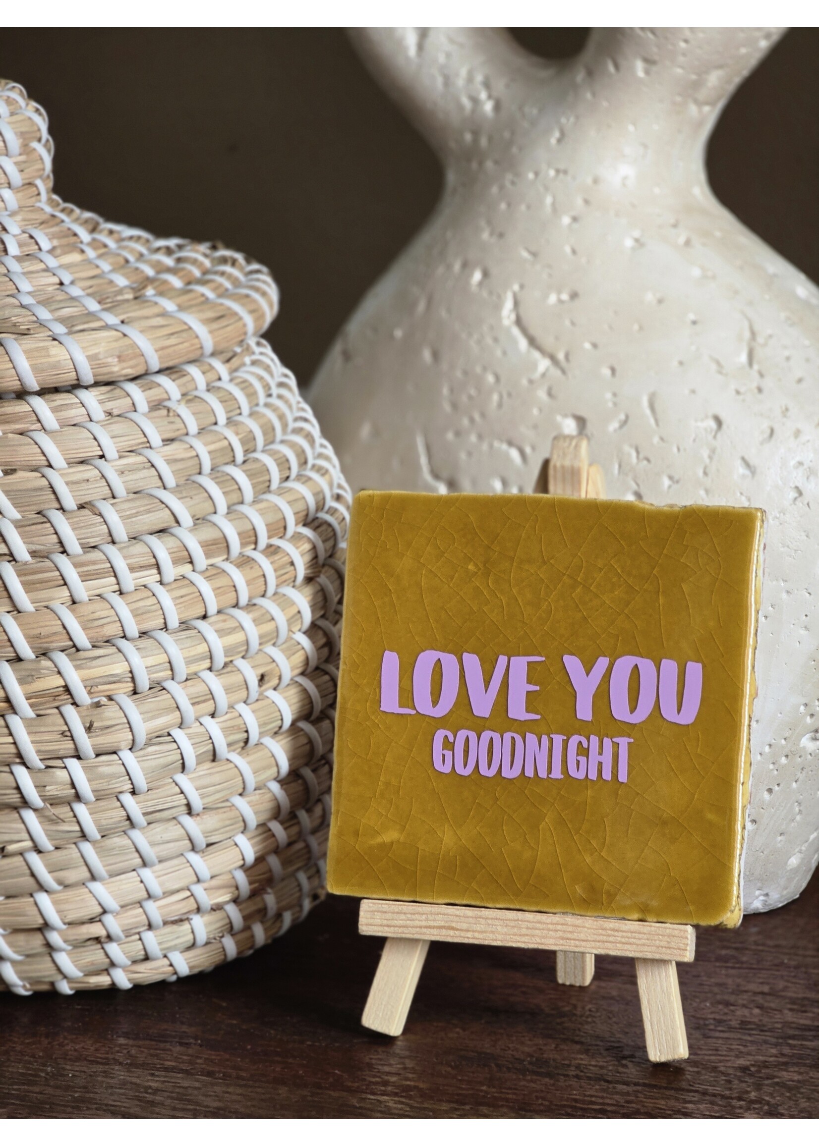 By trendz Tegeltje | Love you, goodnight