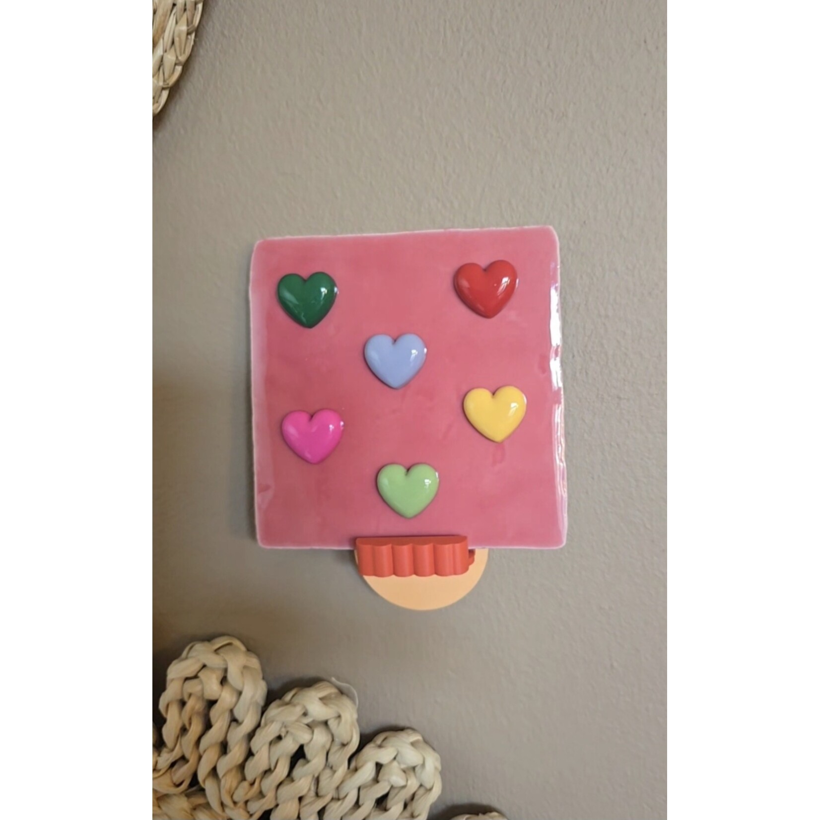 By trendz 3D tegel | hartje | verkrijgbaar in 10 kleuren