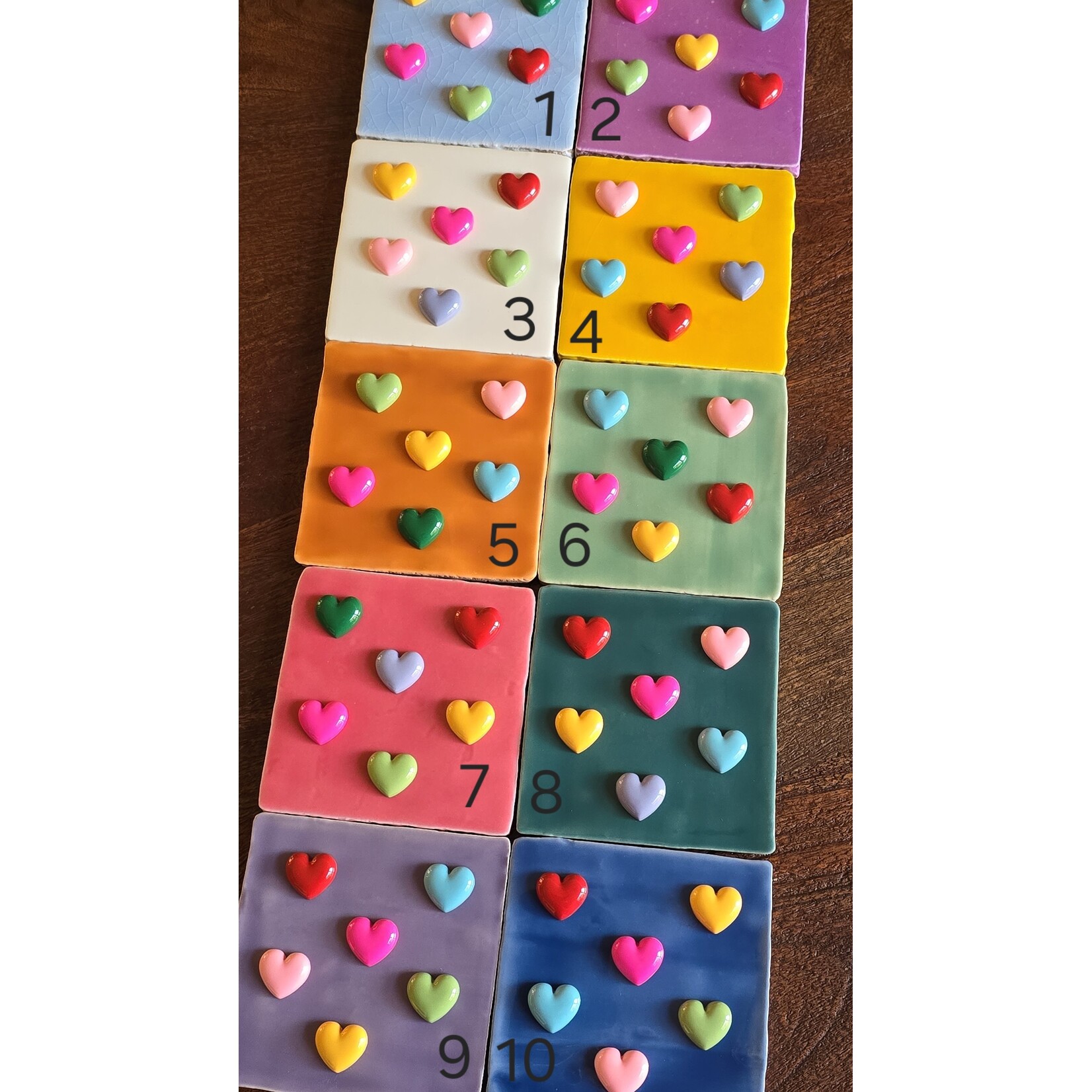 By trendz 3D tegel | hartje | verkrijgbaar in 10 kleuren