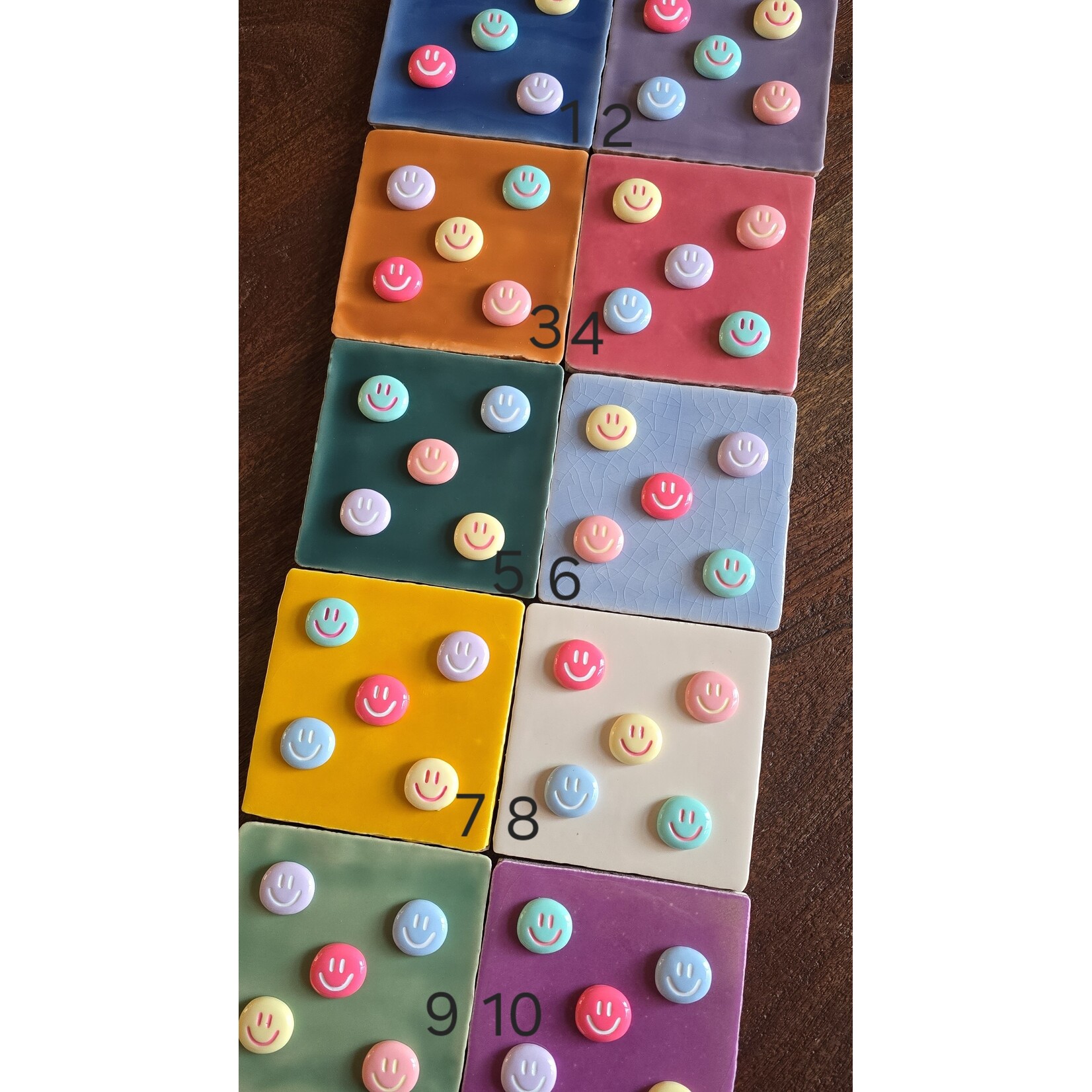 By trendz 3D tegel | smiley | verkrijgbaar in 10 kleuren