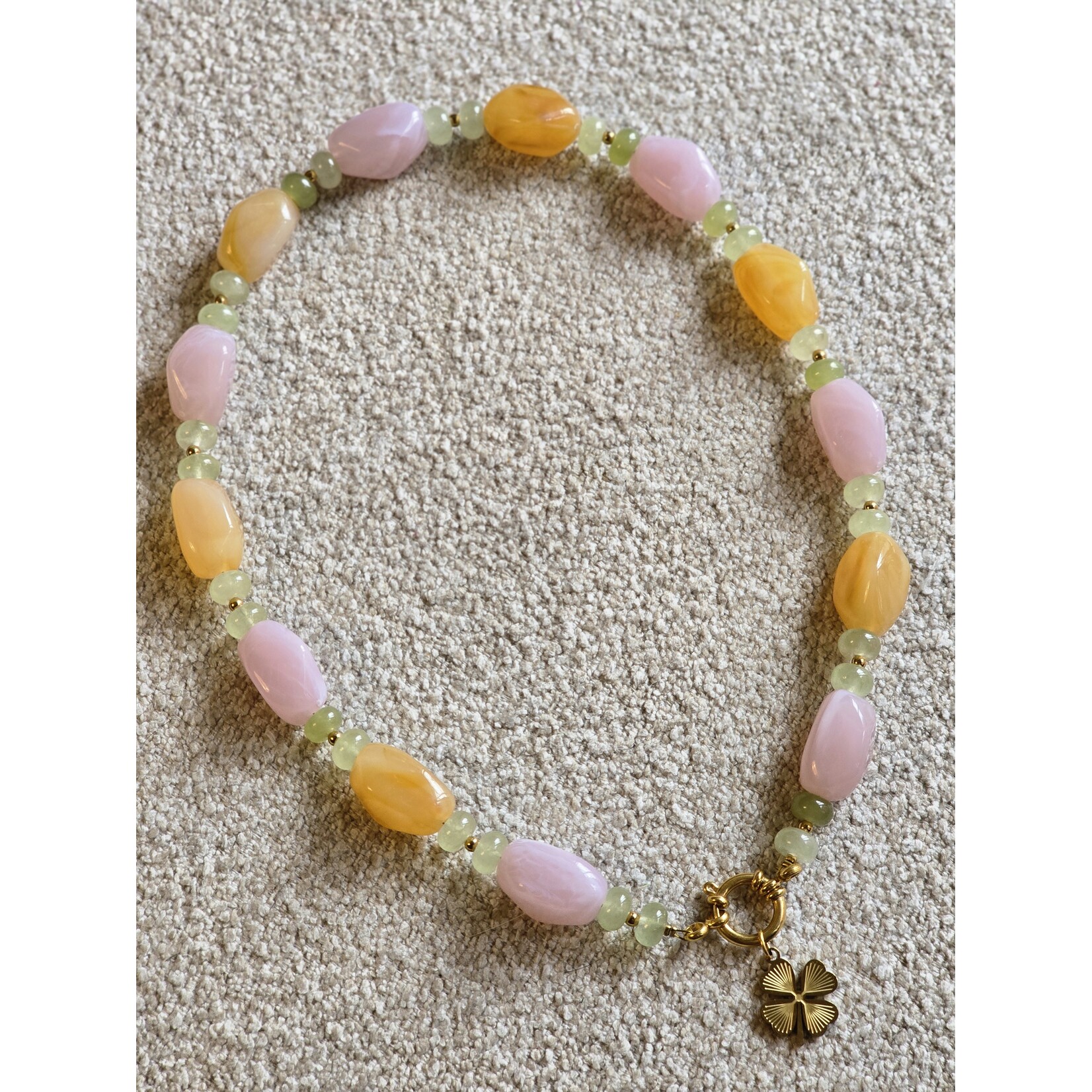 Ketting met bedel | Klavertje