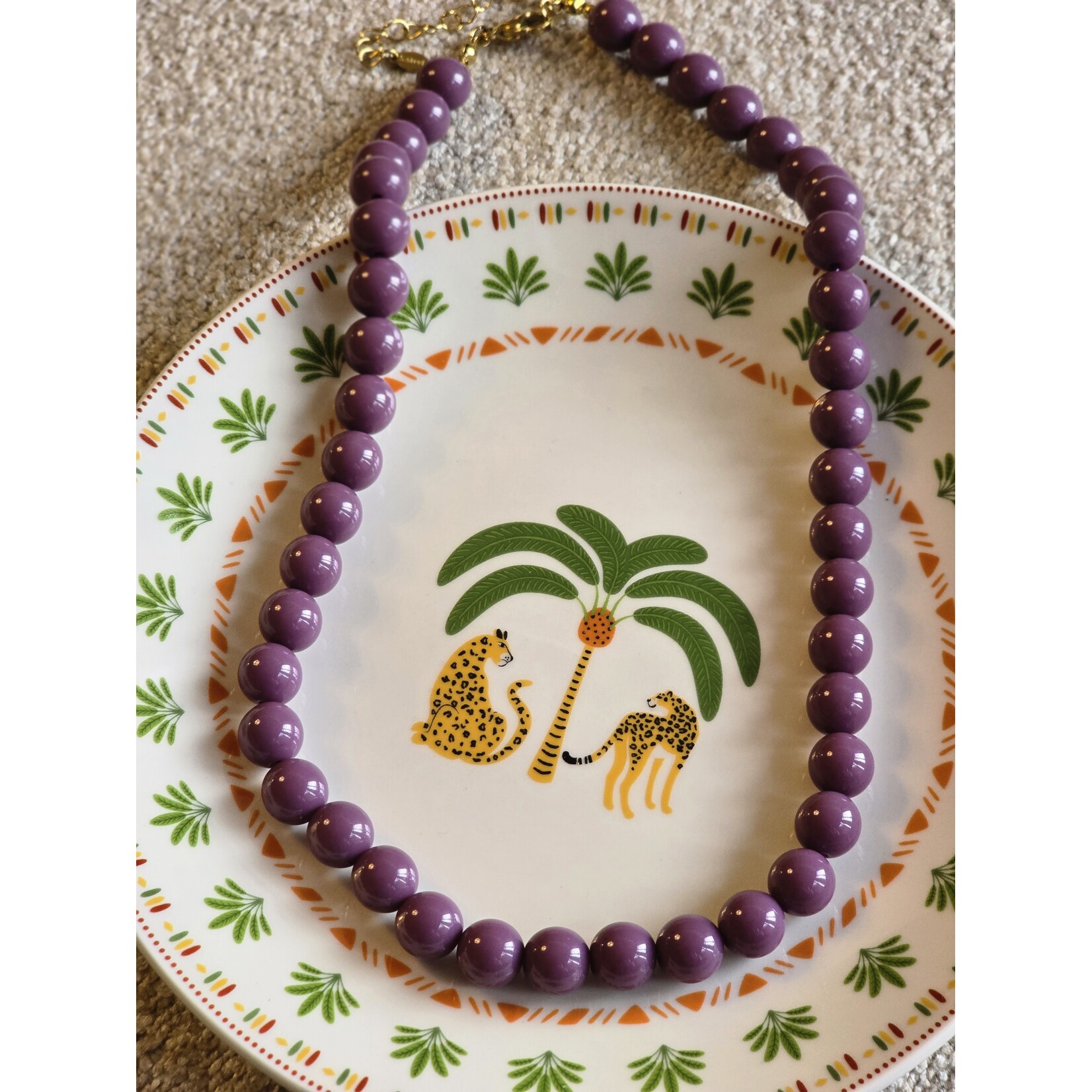 Ketting | 10mm | Plum