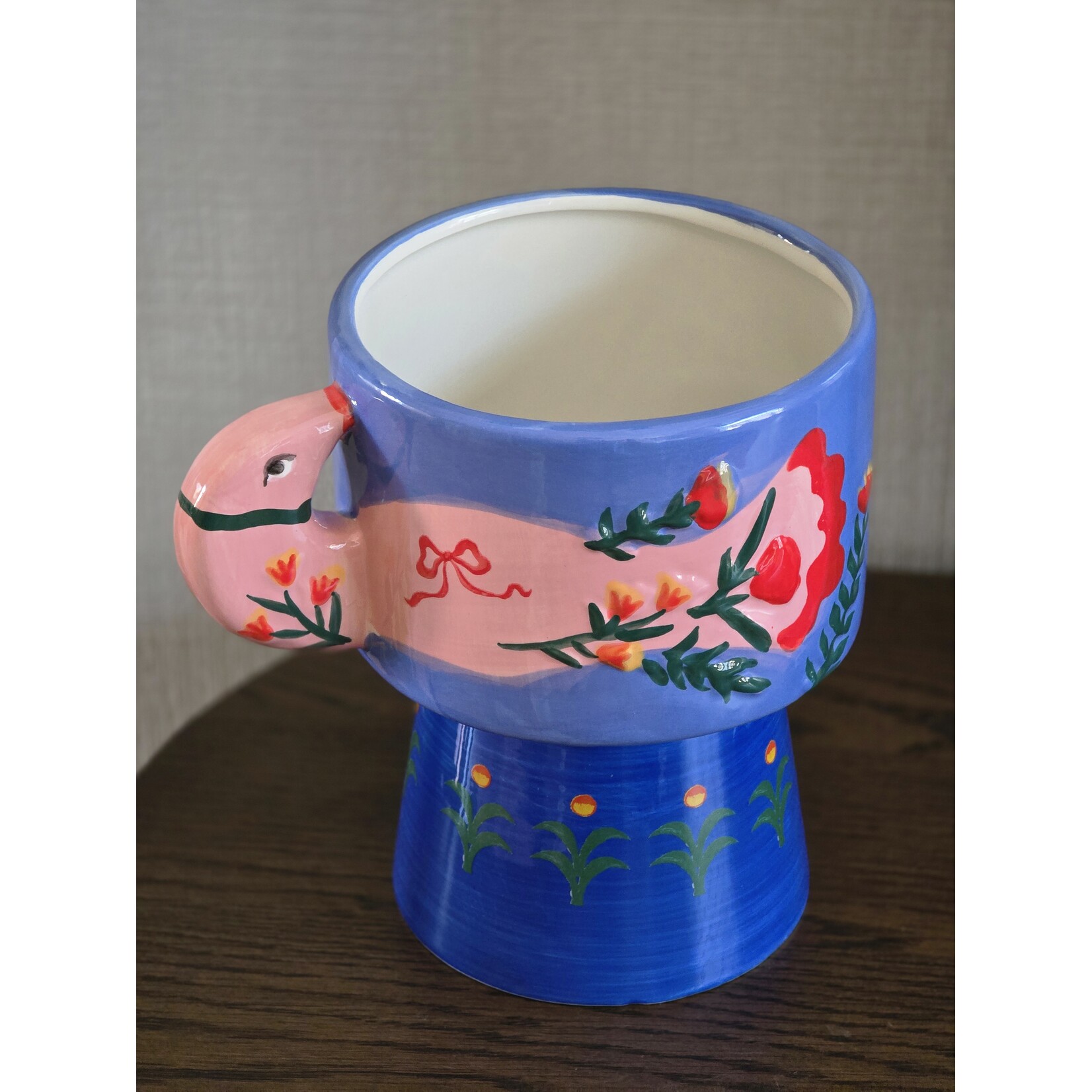 Vaas | Vogel | Blauw