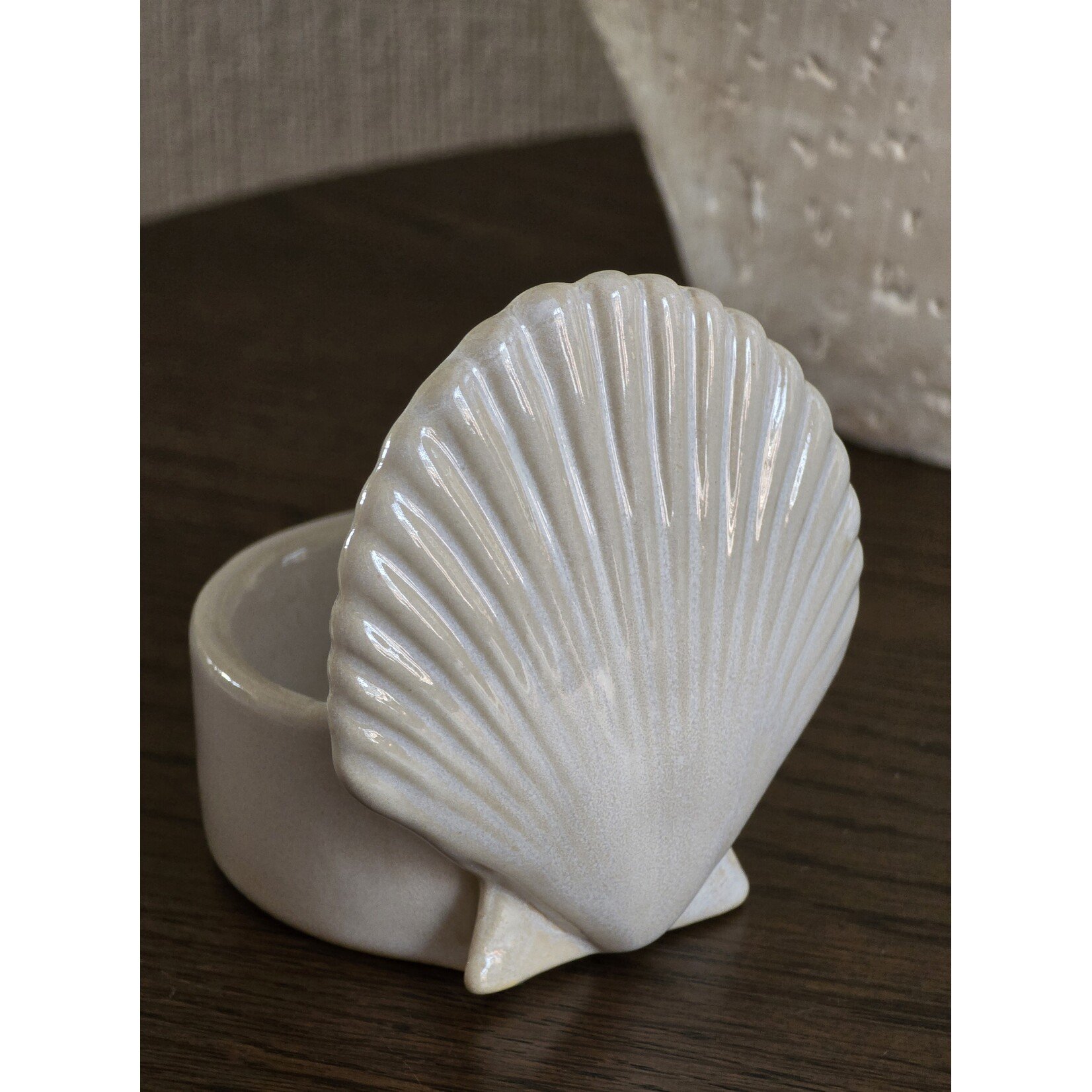 Waxinelichthouder | Schelp