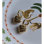 Oorbellen | Hartjes | Goud