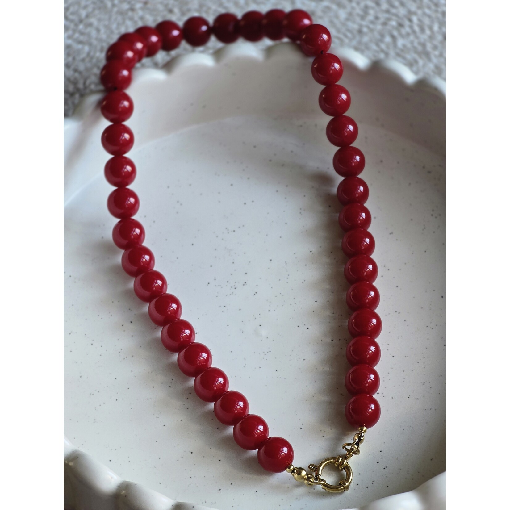 Ketting | 12mm | Rood