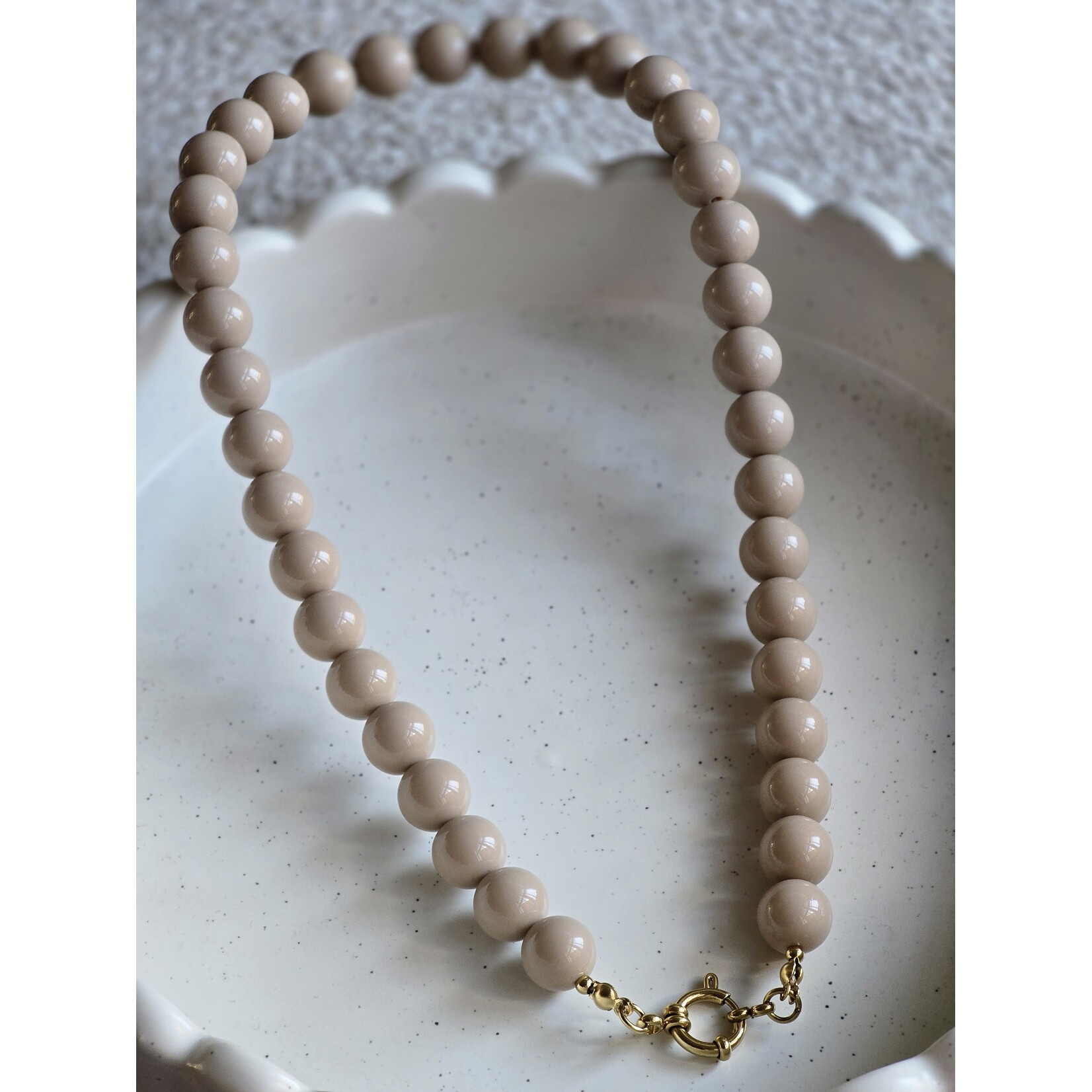 Ketting | 12mm | Beige