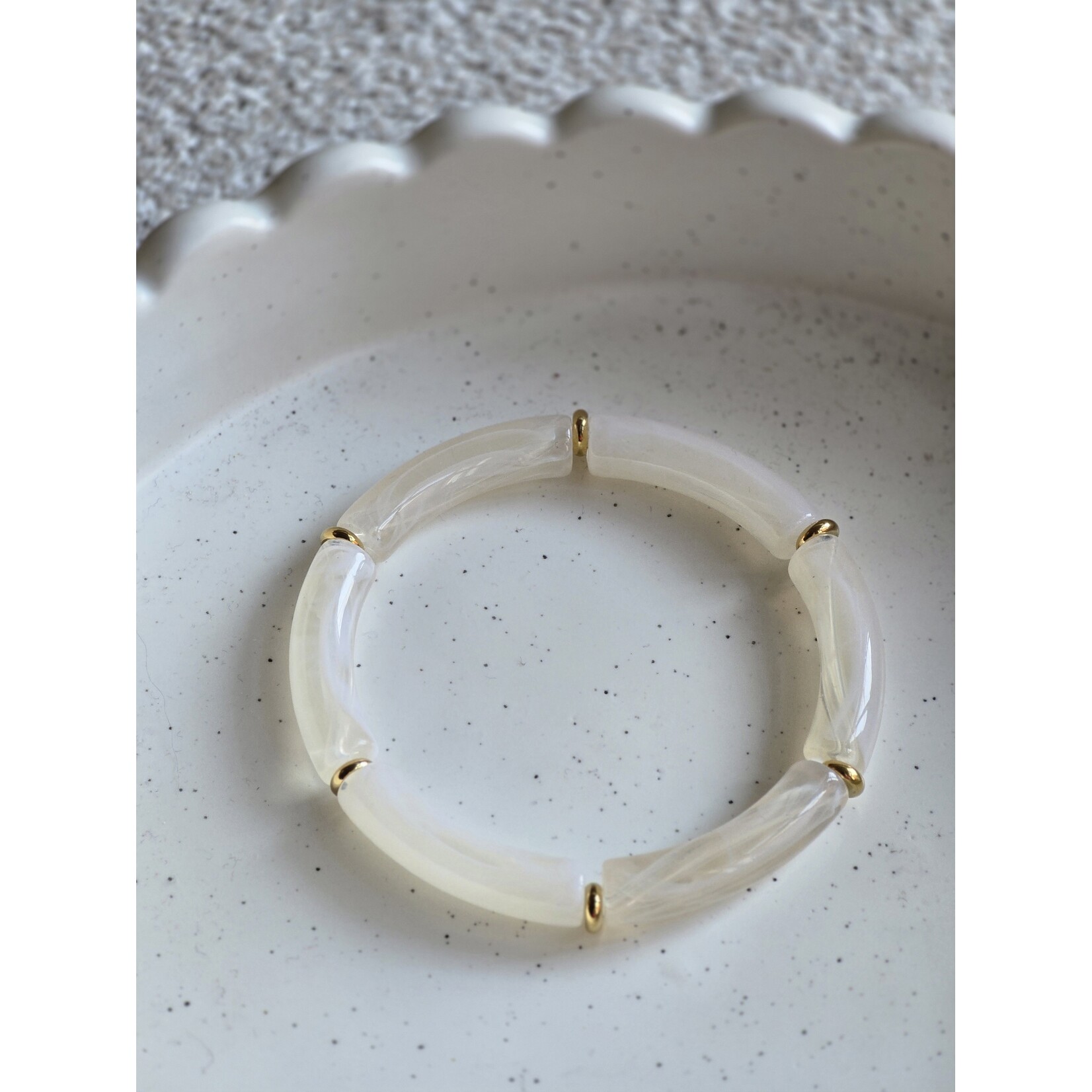 Armband | Tube | Creme