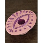 Kandelaar | Oog | Roze/paars