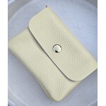 Portemonnee | Leer | Geel