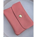 Portemonnee | Leer | Koraal