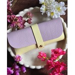 Zonnebrilhoesje | Lila/geel
