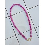 Ketting | roze/groen