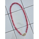 Ketting | roze/rood