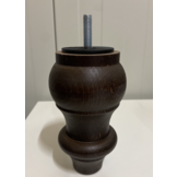 Boxspring poten massief eikenhout - KLASSIEK