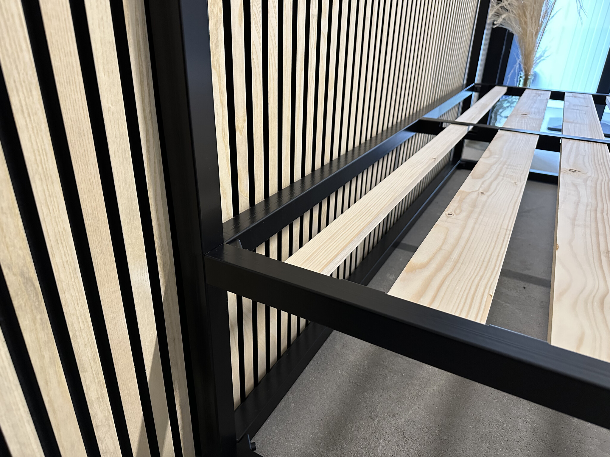 Metalen hemelframe bed