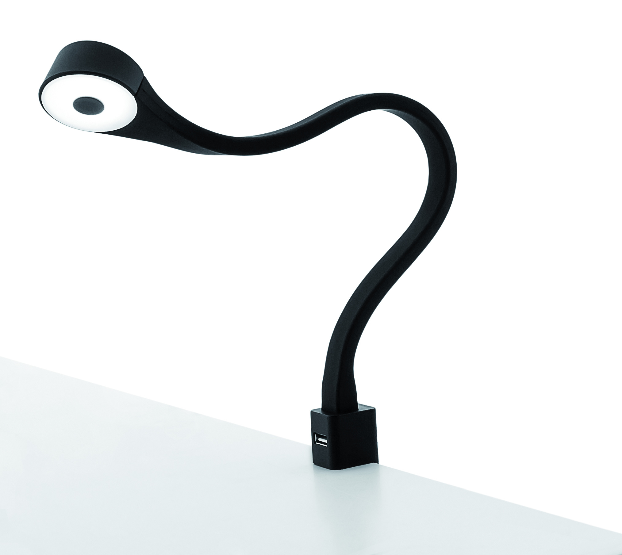 KEY Led lampen comfort + USB Zwart