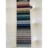 Stofstaal CLOUD /VELVET EN RIVIERA