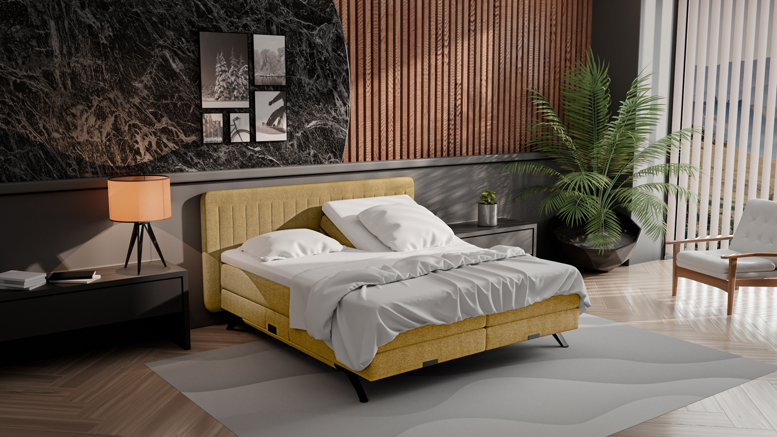 Elektrische boxspring Arizona