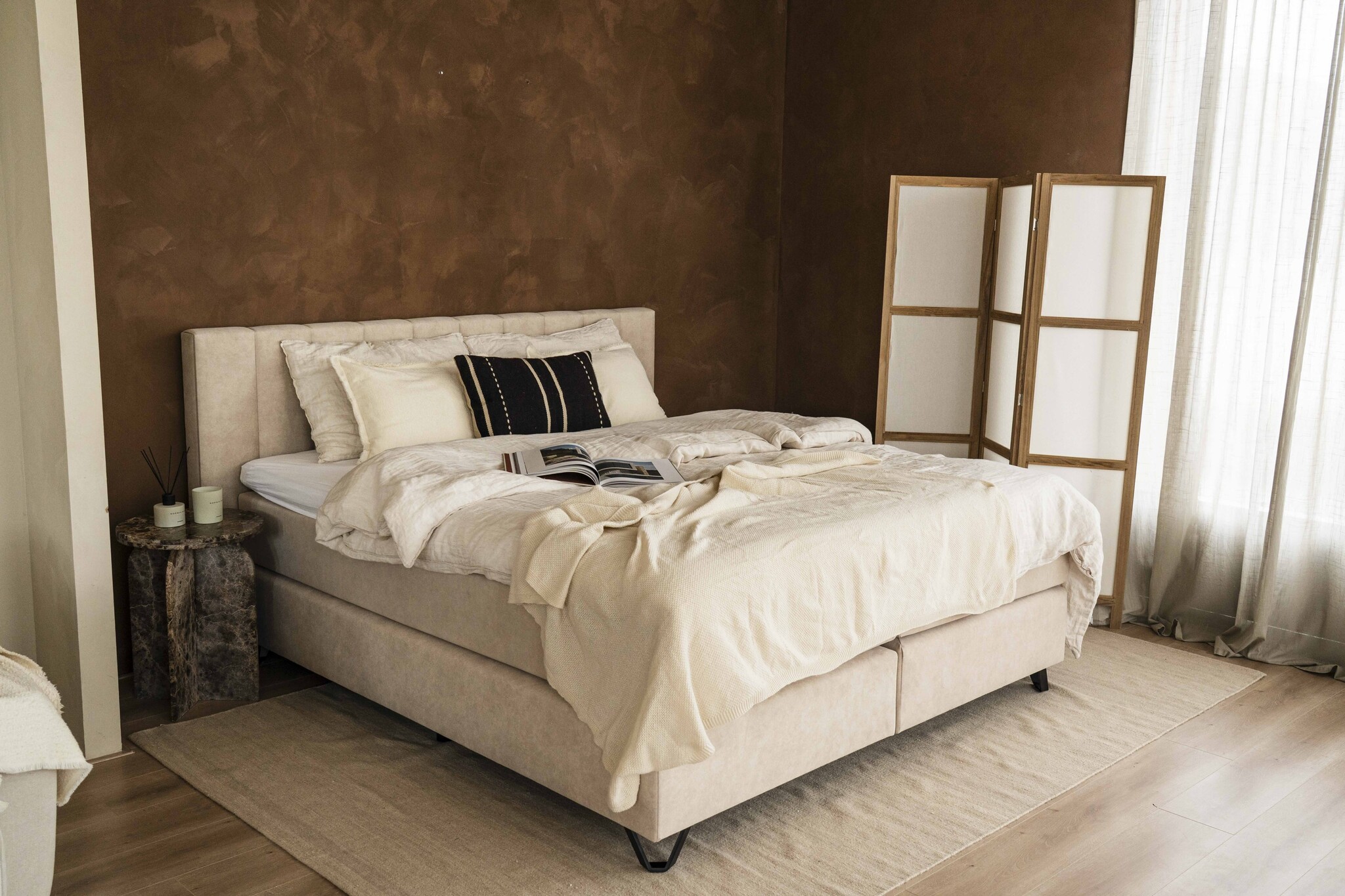 Boxspring Riviera 500 - Geveerde onderboxen