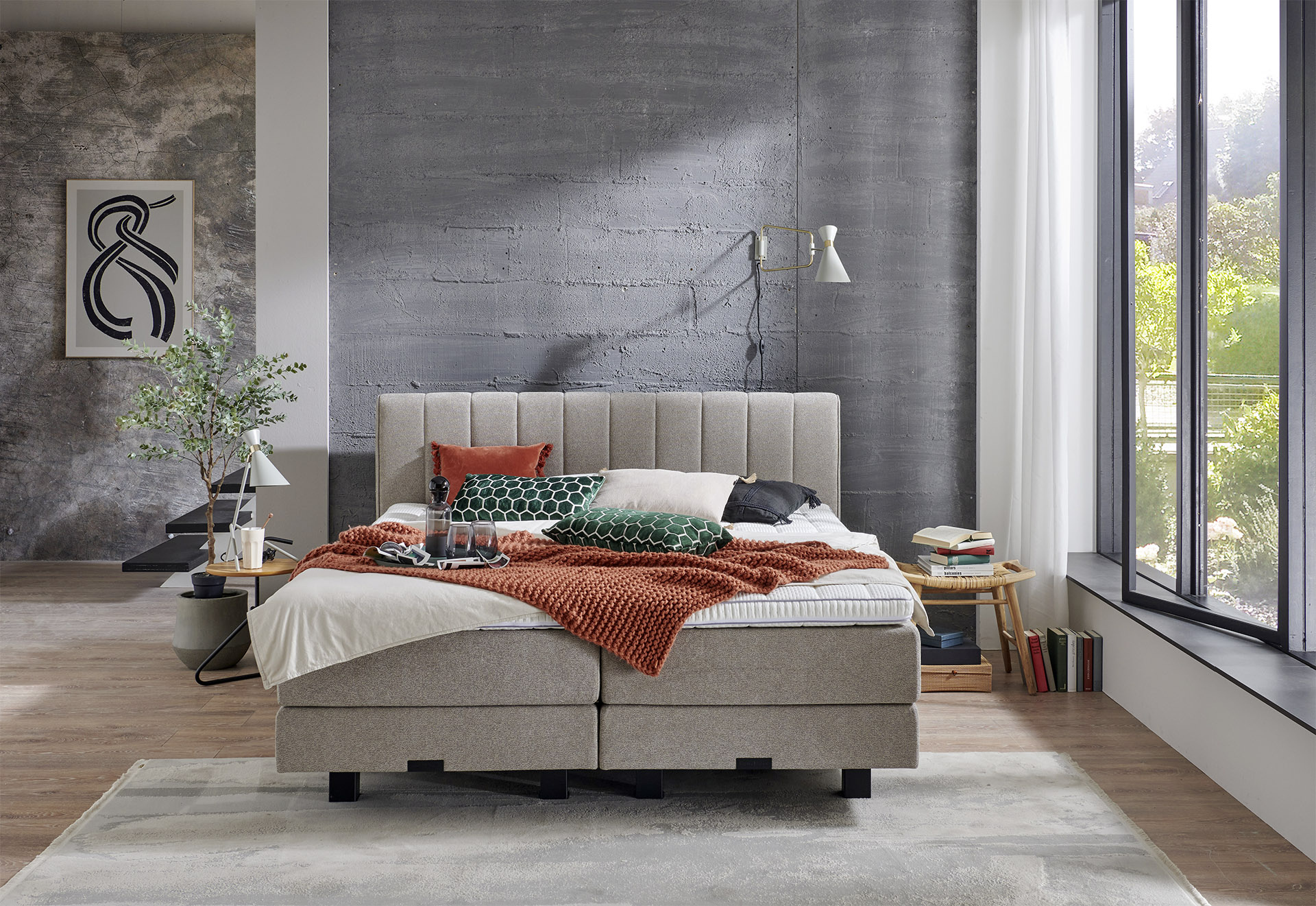 Elektrische Boxspring Idaho