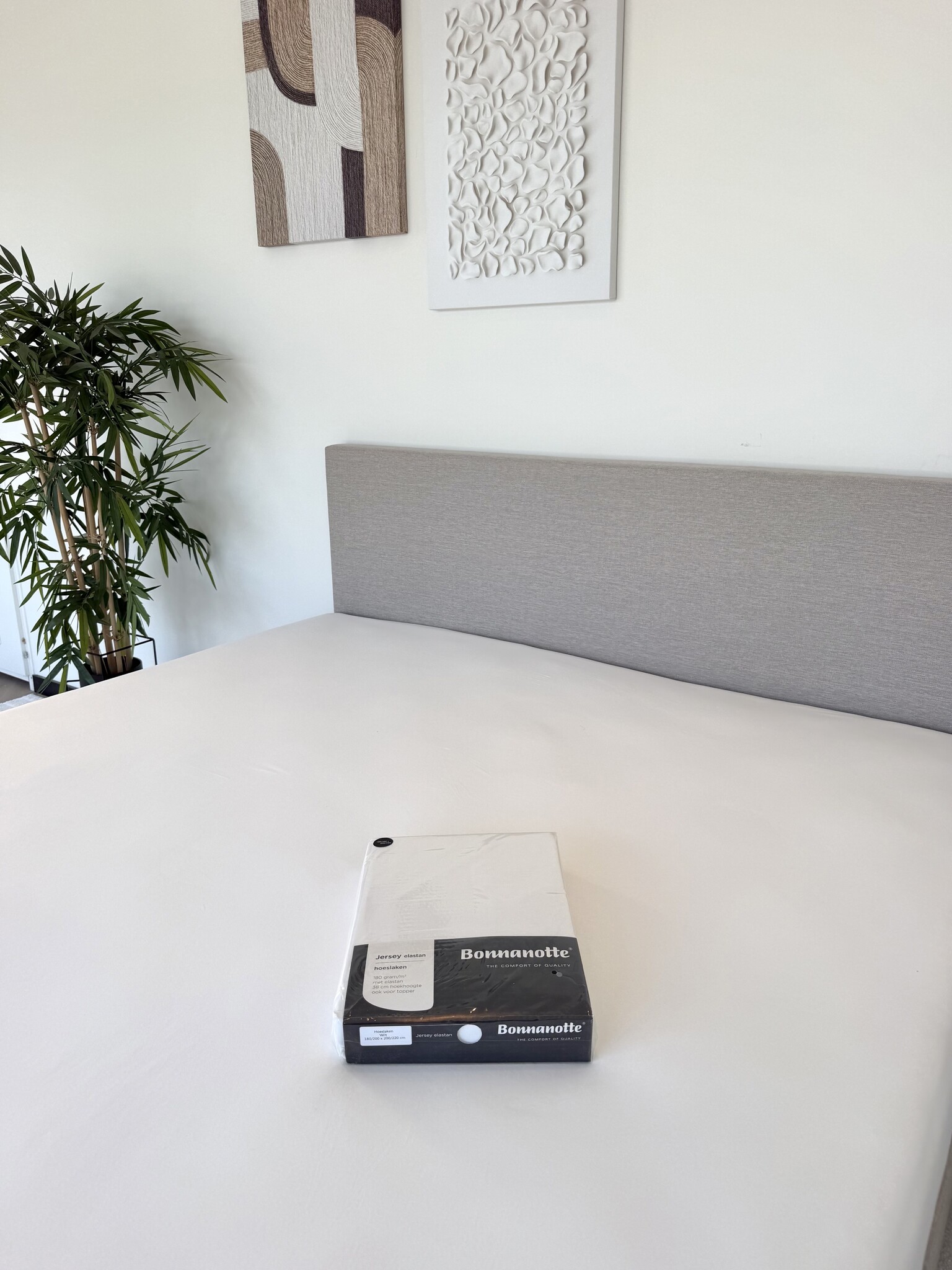 Hoeslaken Jersey met elastan 180 gram
