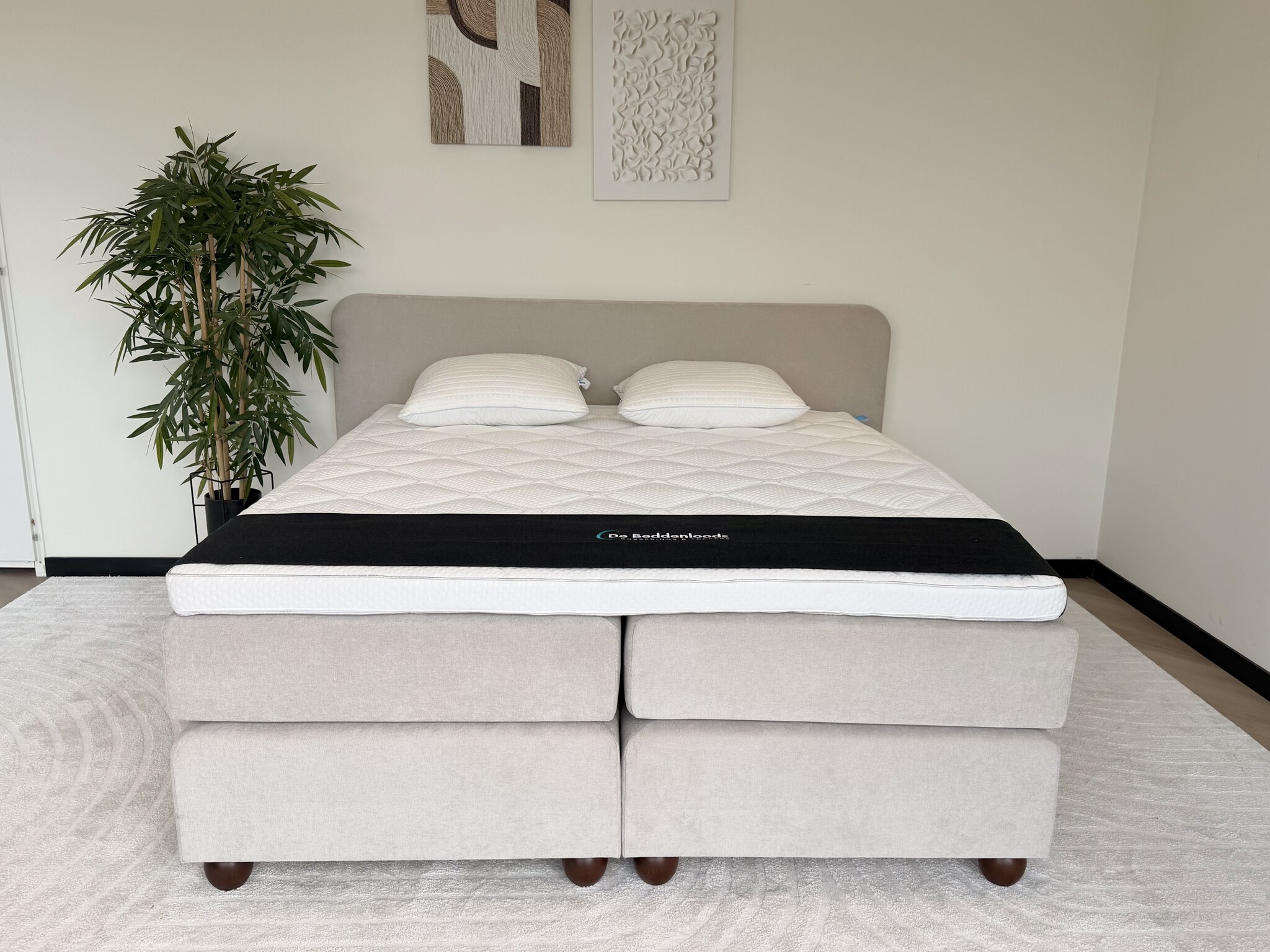 Boxspring Oase - Geveerde onderboxen