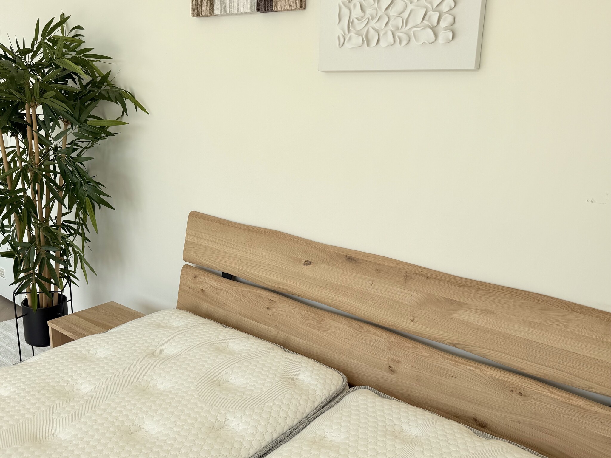Eikenhout bed Rough
