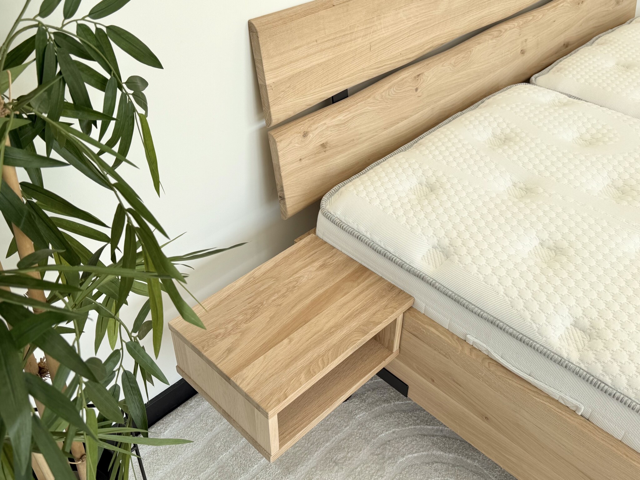 Eikenhout bed Rough