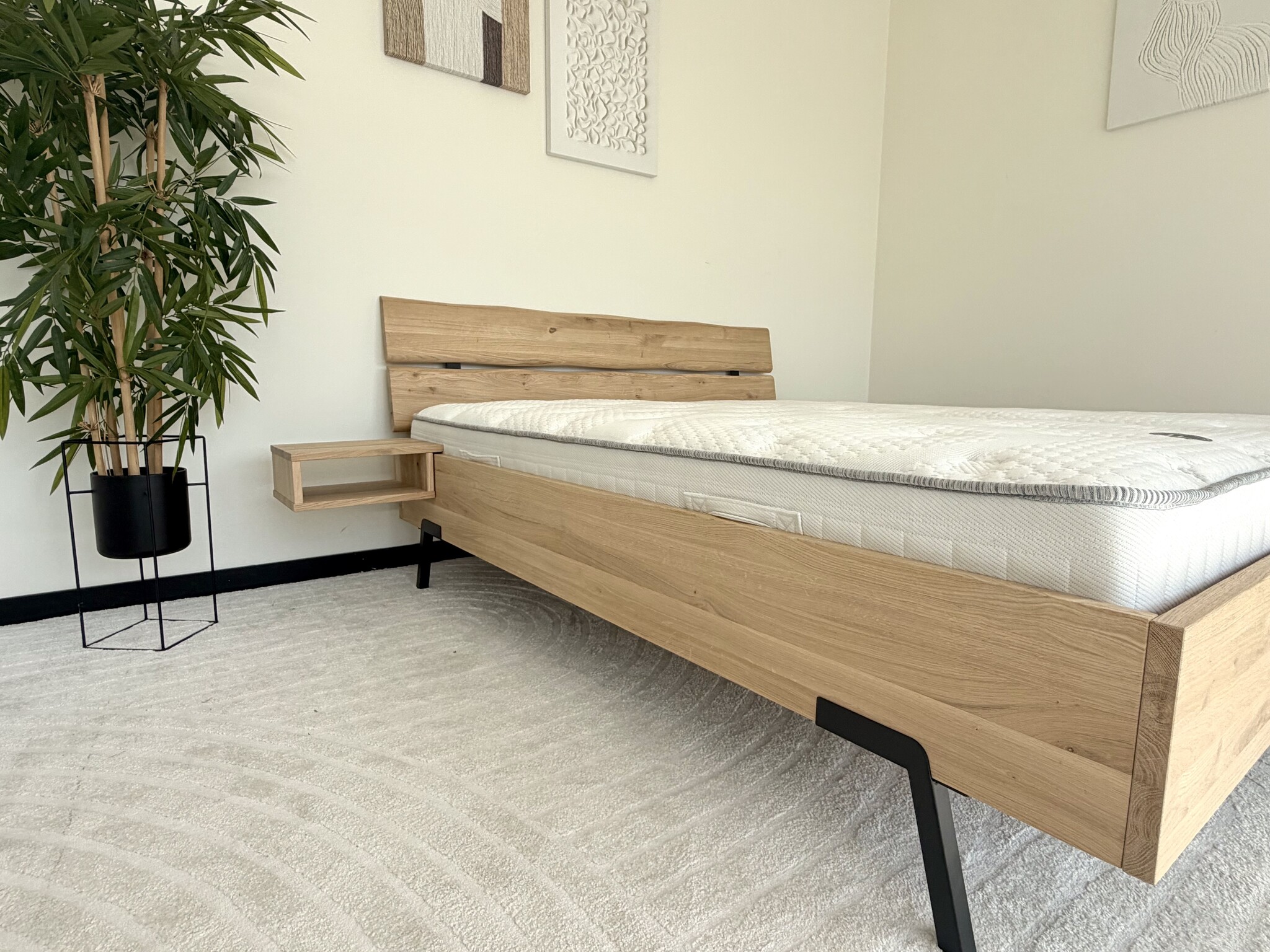 Eikenhout bed Rough