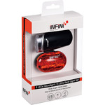 INFINI LIGHTING TWINPACK, LUXO 3 FRONT WITH VISTA 5 REAR