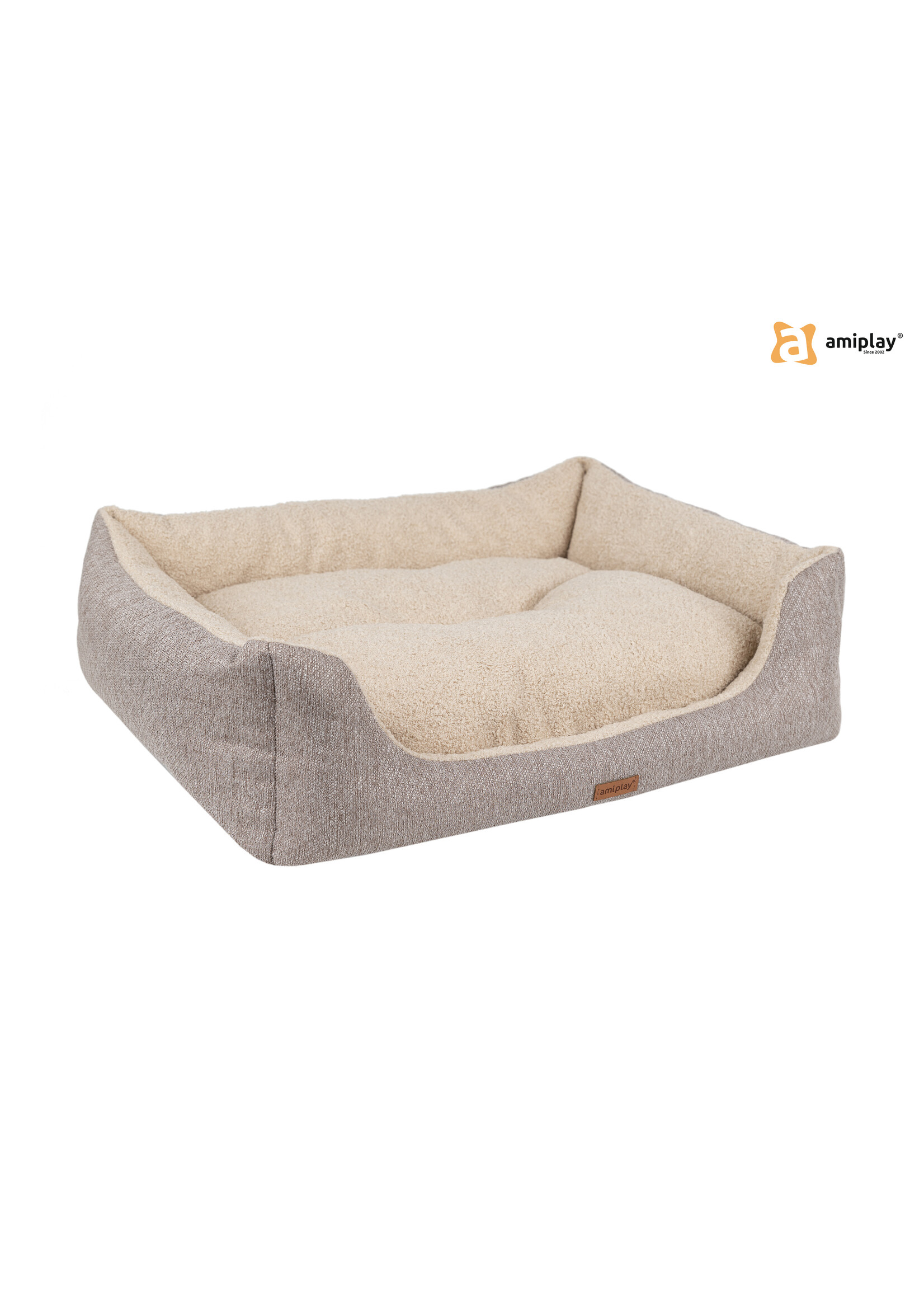 Amiplay Sofa ECO 4in1 Malmo beige maat L / 78x64x19cm