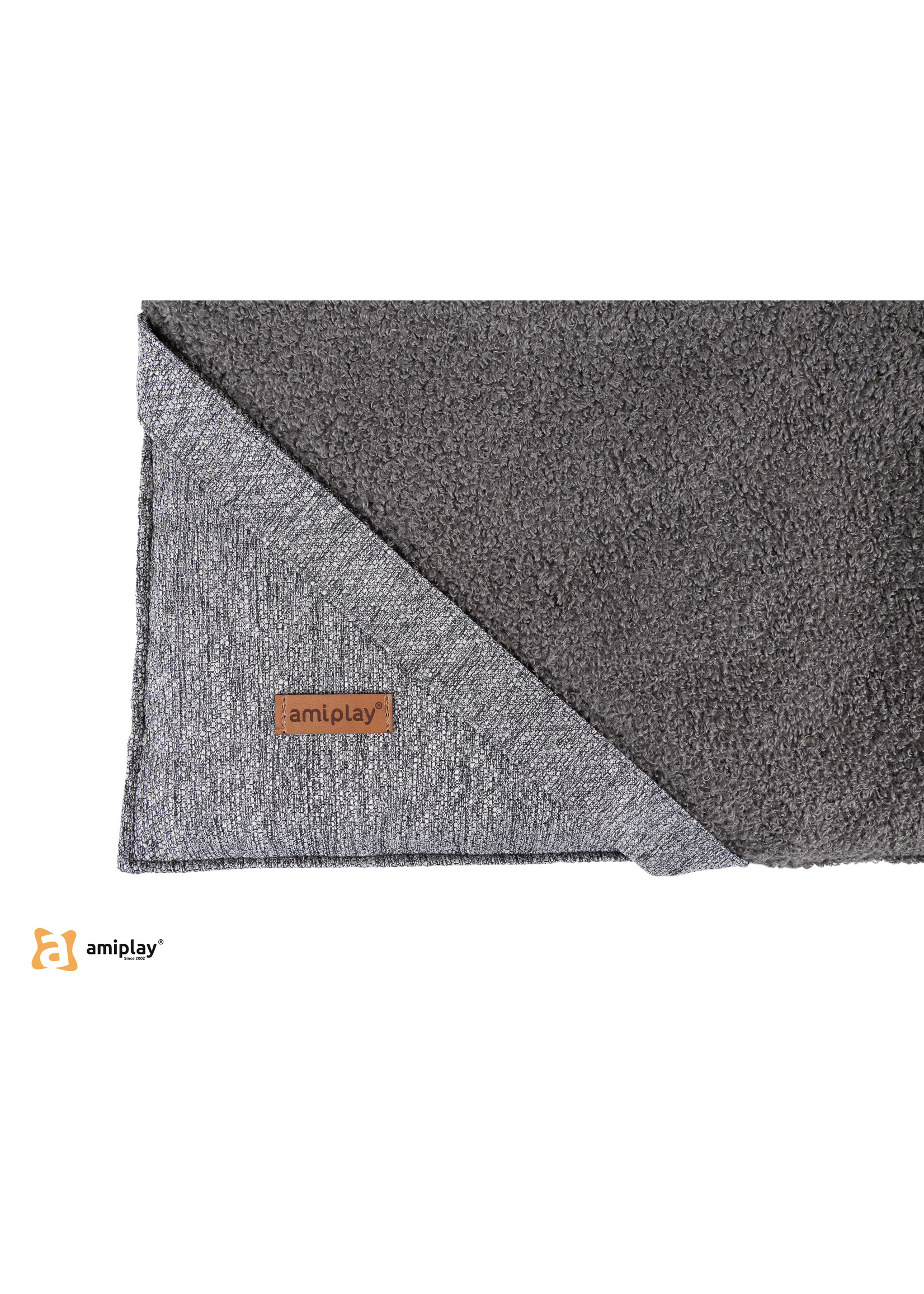 Amiplay Mat ECO Malmo grijs maat XL / 100x70x1,5cm