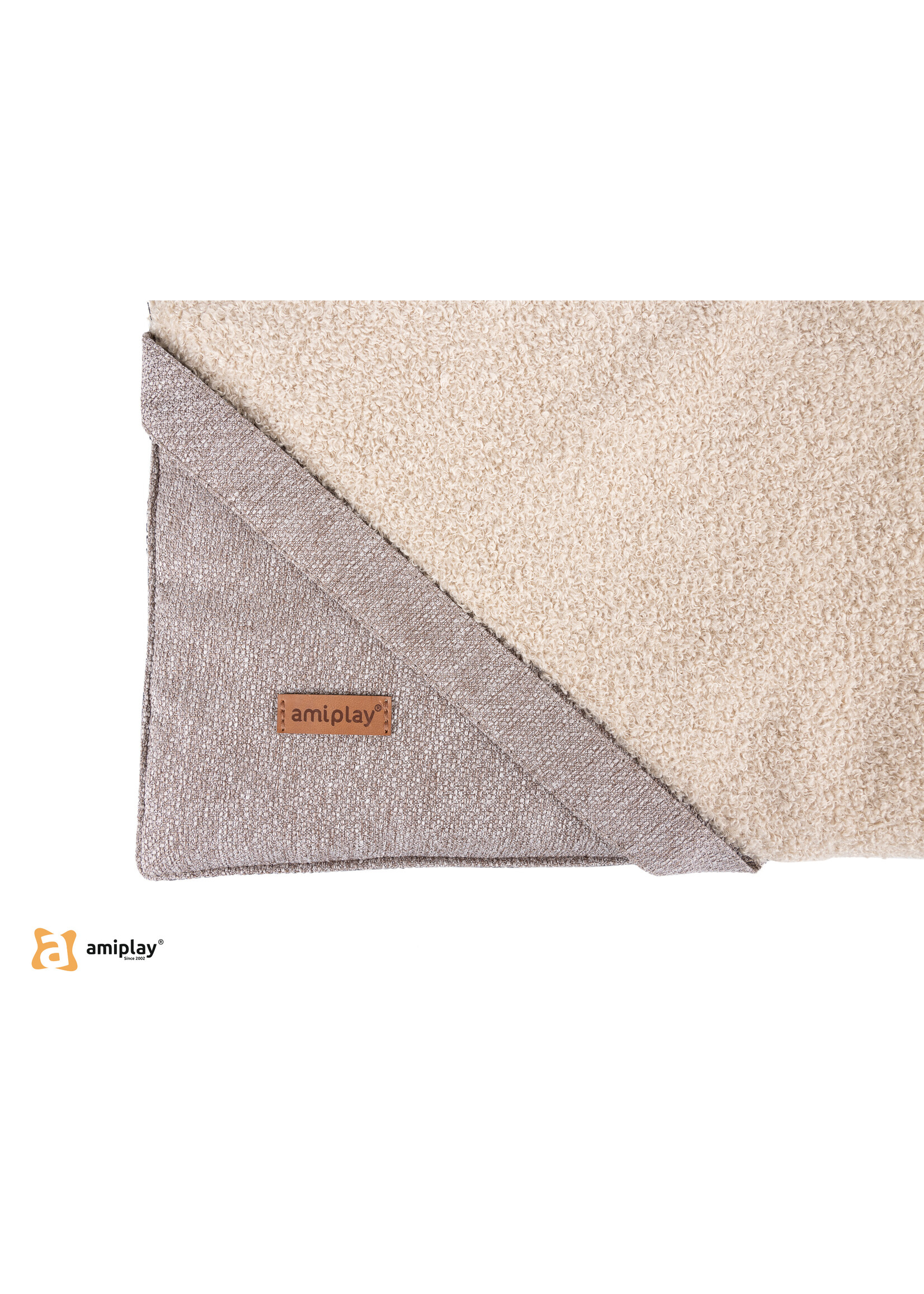 Amiplay Mat ECO Malmo beige maat L / 82x60x1,5cm