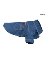 Amiplay Shirt Denim donker blauw 45 cm