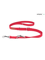 Amiplay Leiband verstelbaar 6in1 Cotton rood maat-M