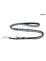 Amiplay Leiband verstelbaar 6in1 Shine zwart maat-XL