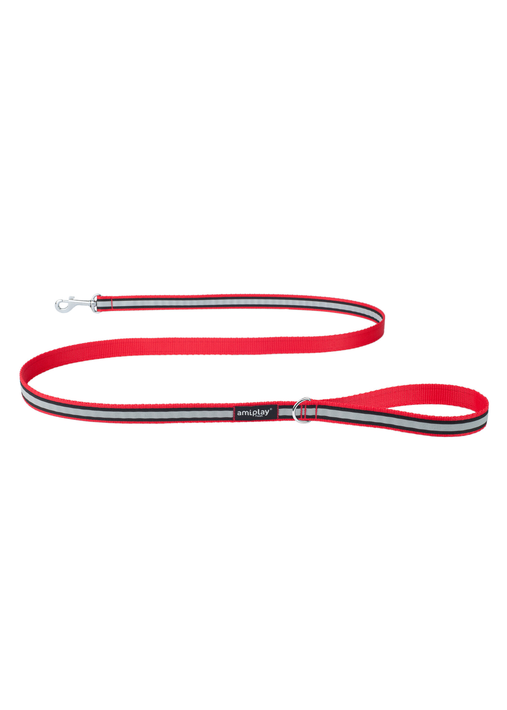 Amiplay Leiband Shine rood maat-S / 150x1cm