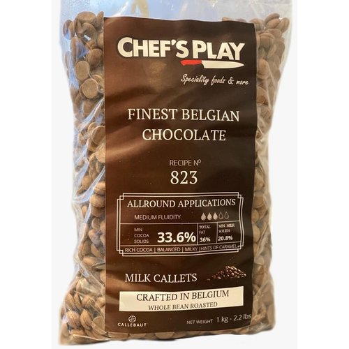 CALLEBAUT  Milk Chocolate Callets 33.6% (1Kg)