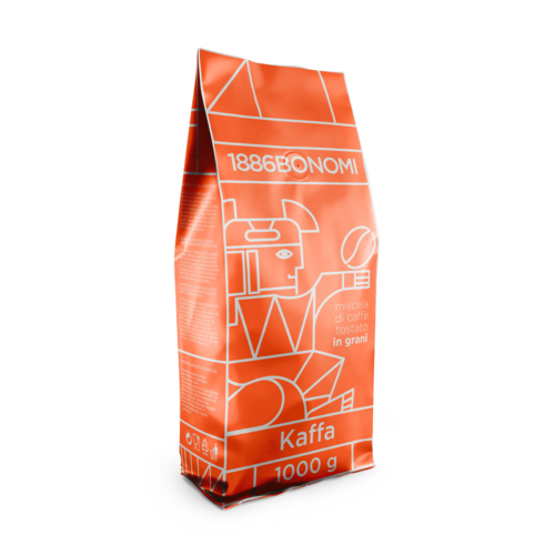 BONOMI Kaffa Coffee Beans 1KG (80% Arabica, 20% Robusta) BONOMI Kaffa Coffee Beans 1KG (80% Arabica, 20% Robusta)